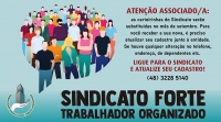 ATENÇÃO ASSOCIADO/A:
