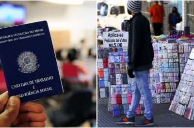 Renda cai e número de trabalhadores informais é recorde, mostra pesquisa IBGE