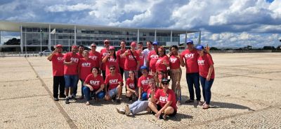 SEEF marca presença na Marcha da Classe Trabalhadora