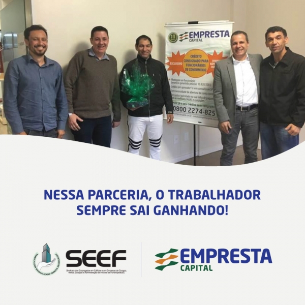 Premiado do sorteio da Empresta