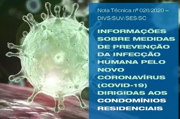 Vigilância Sanitária expede orientações para condomínios residenciais