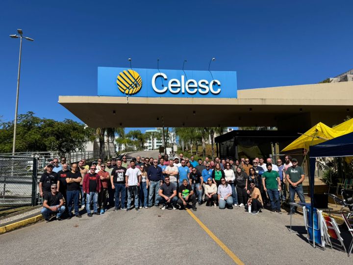 Nota de apoio à greve da Celesc