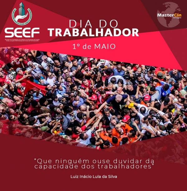 Parabens a todos os trabalhadores