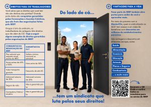 SEEF lança campanha de sindicalização: abra a porta para mais direitos e vantagens