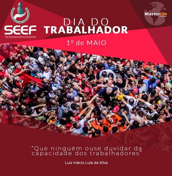 Parabens a todos os trabalhadores