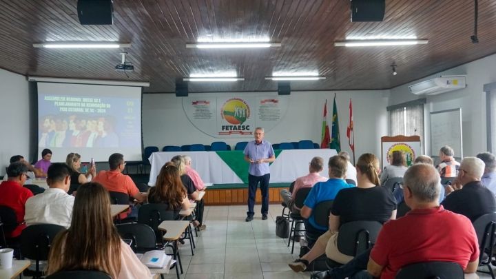 Representantes dos trabalhadores catarinenses definem pauta para reajuste do Piso Salarial Estadual em 2024