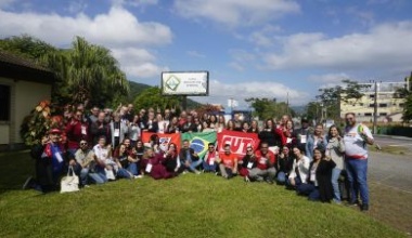 Presidente do SEEF participa da Formação de Dirigentes da CUT Sul